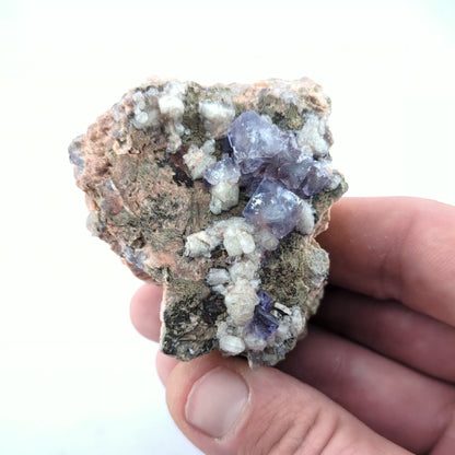 Fluorite W/Quartz (Nonsense Pocket)