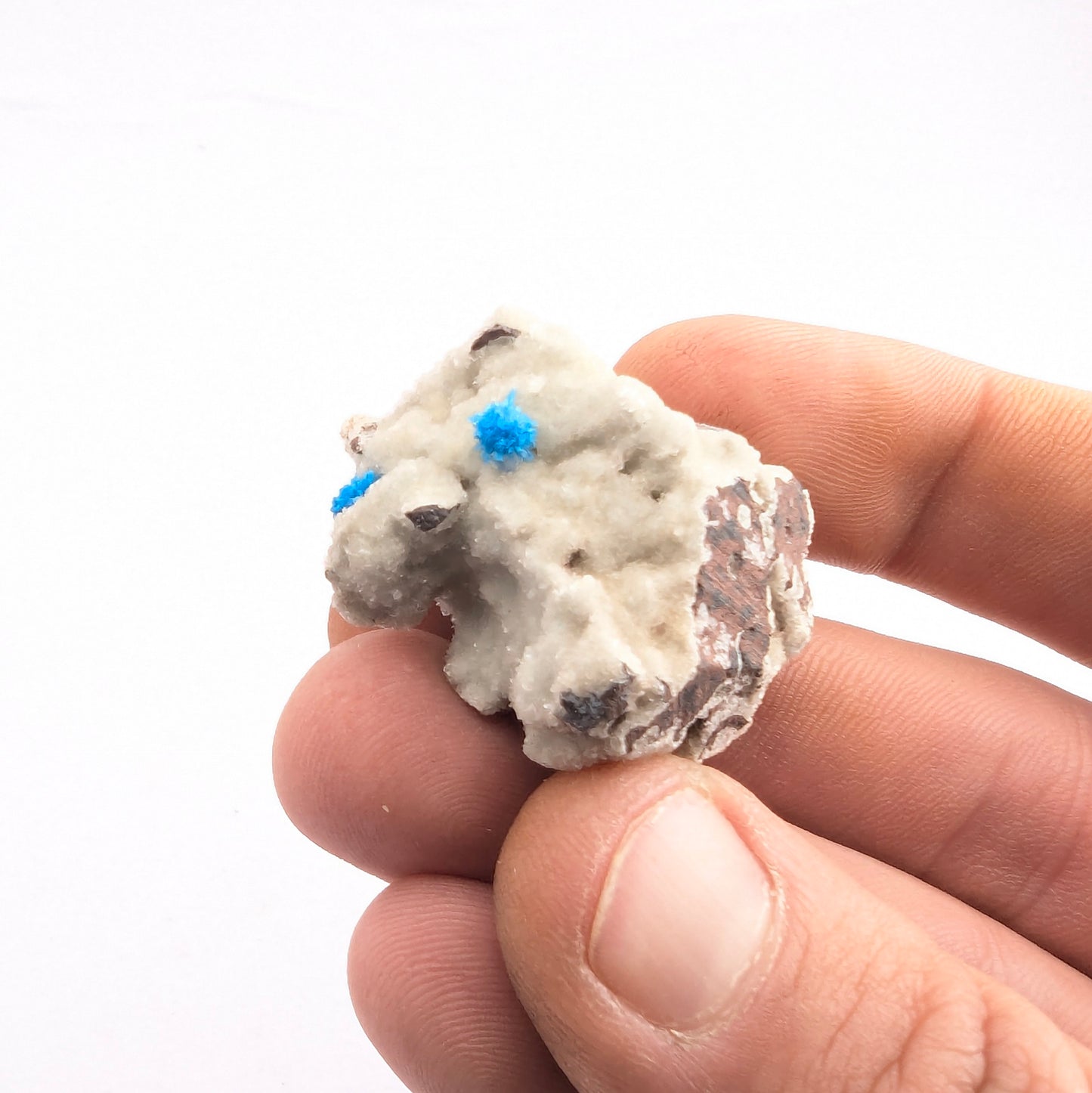 Cavansite On Stilbite