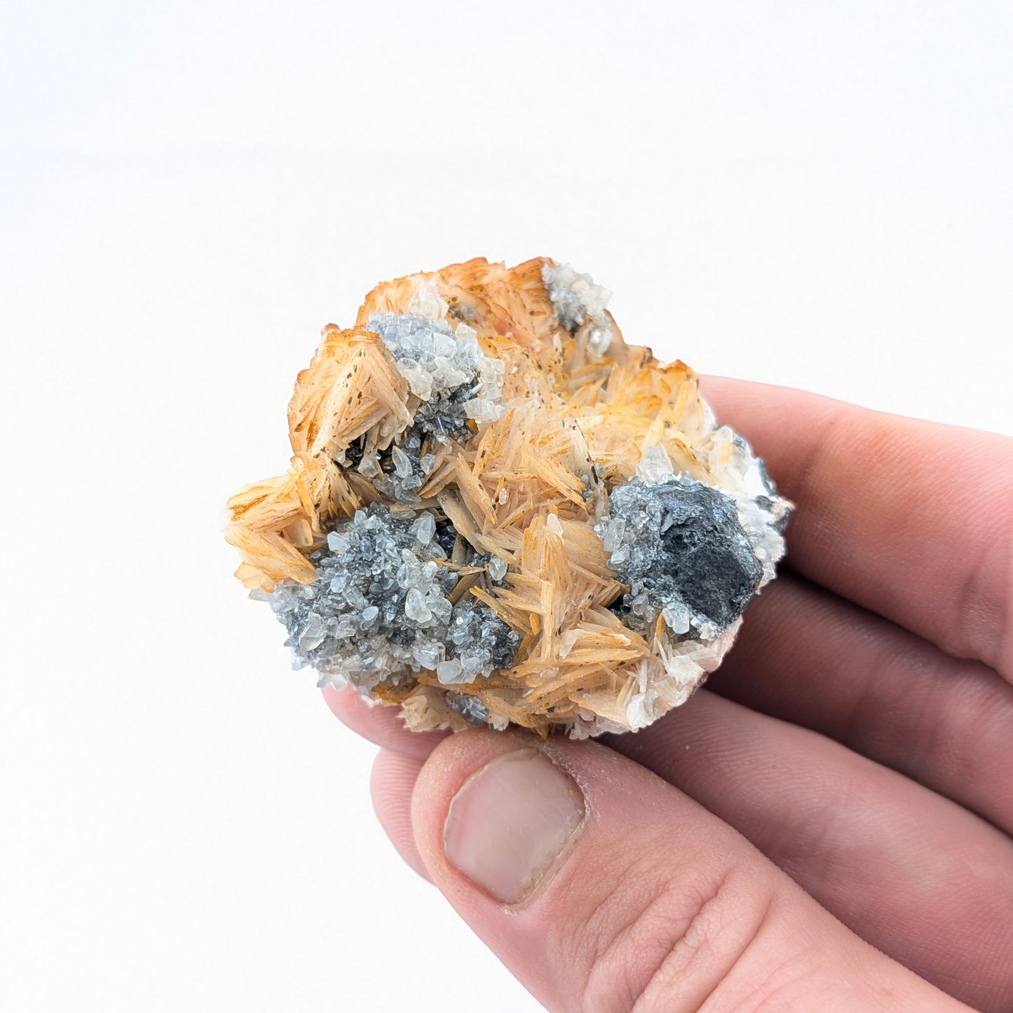 Barite, Cerussite, Galena