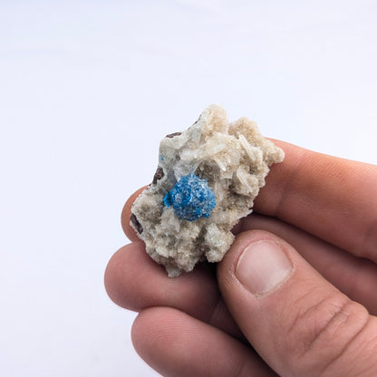 Cavansite On Stilbite