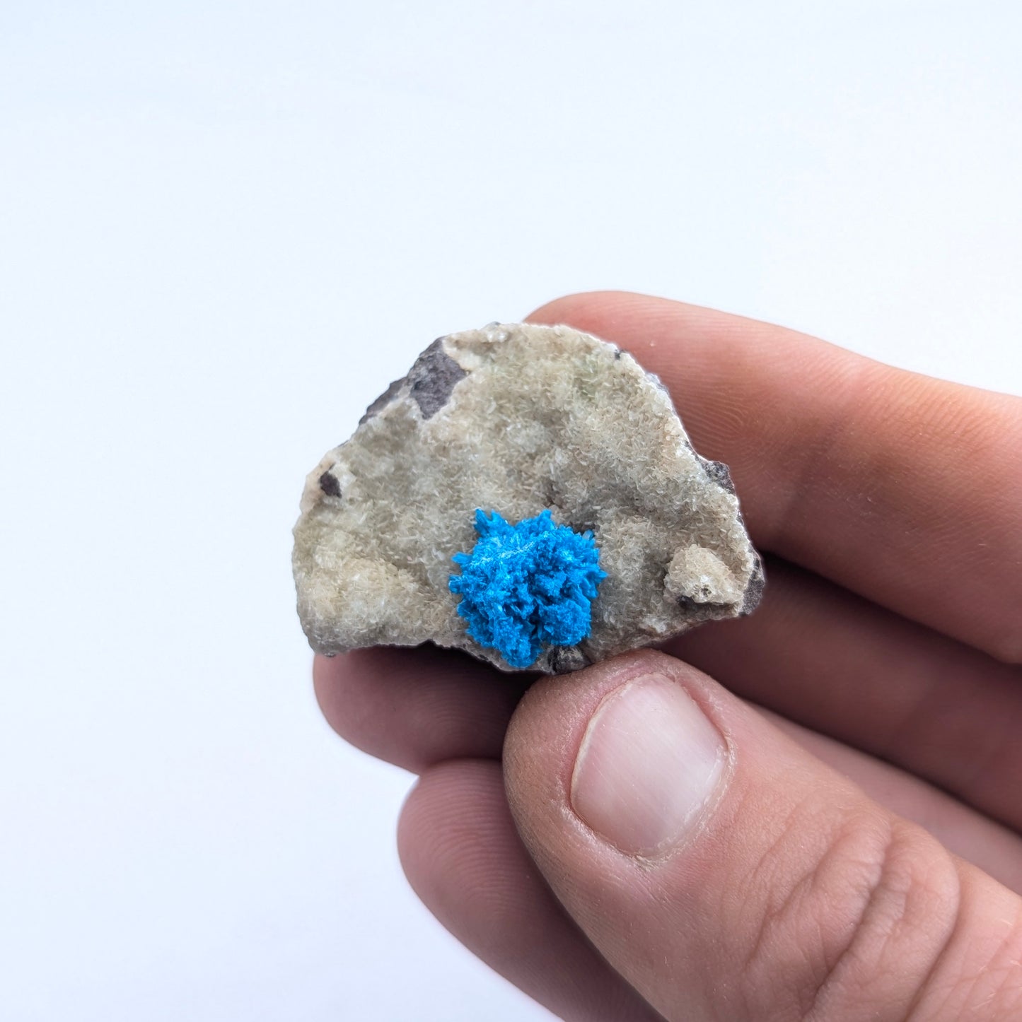 Cavansite On Stilbite