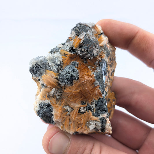 Barite, Cerussite, Galena