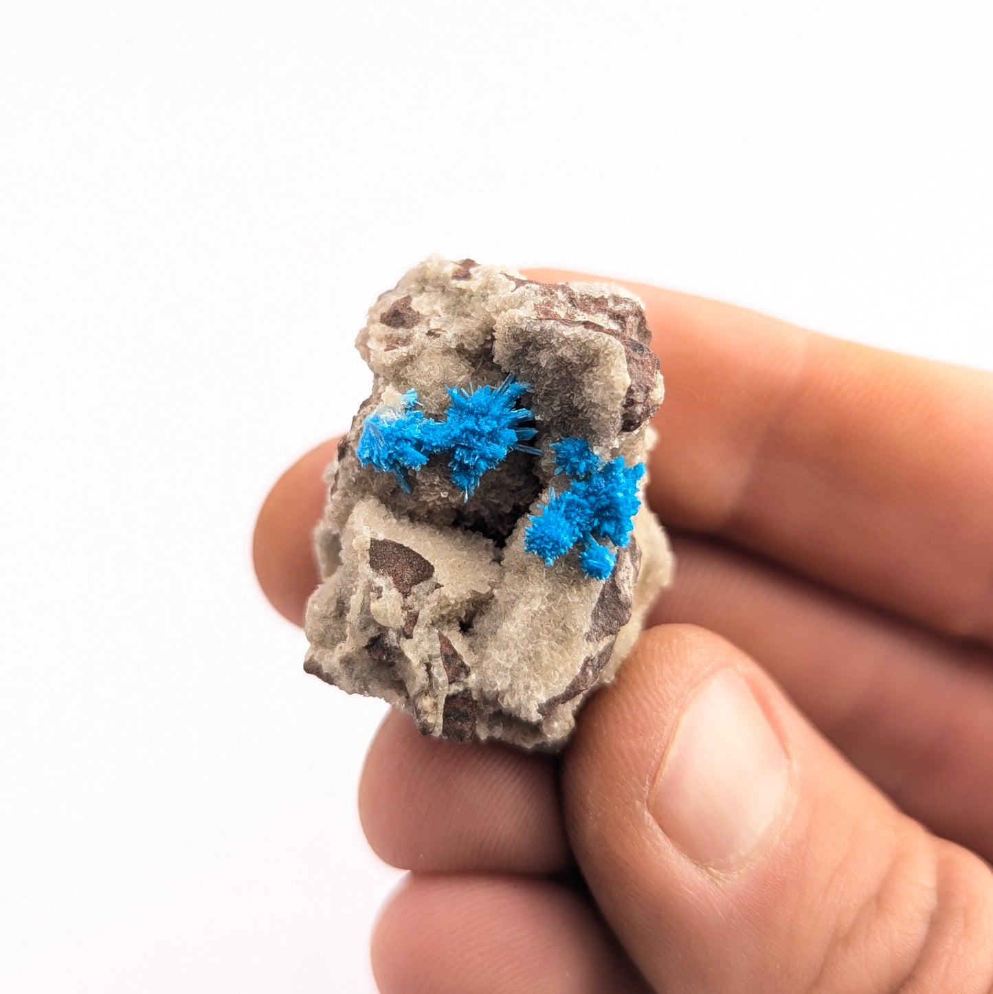 Cavansite On Stilbite