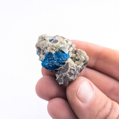 Cavansite On Stilbite