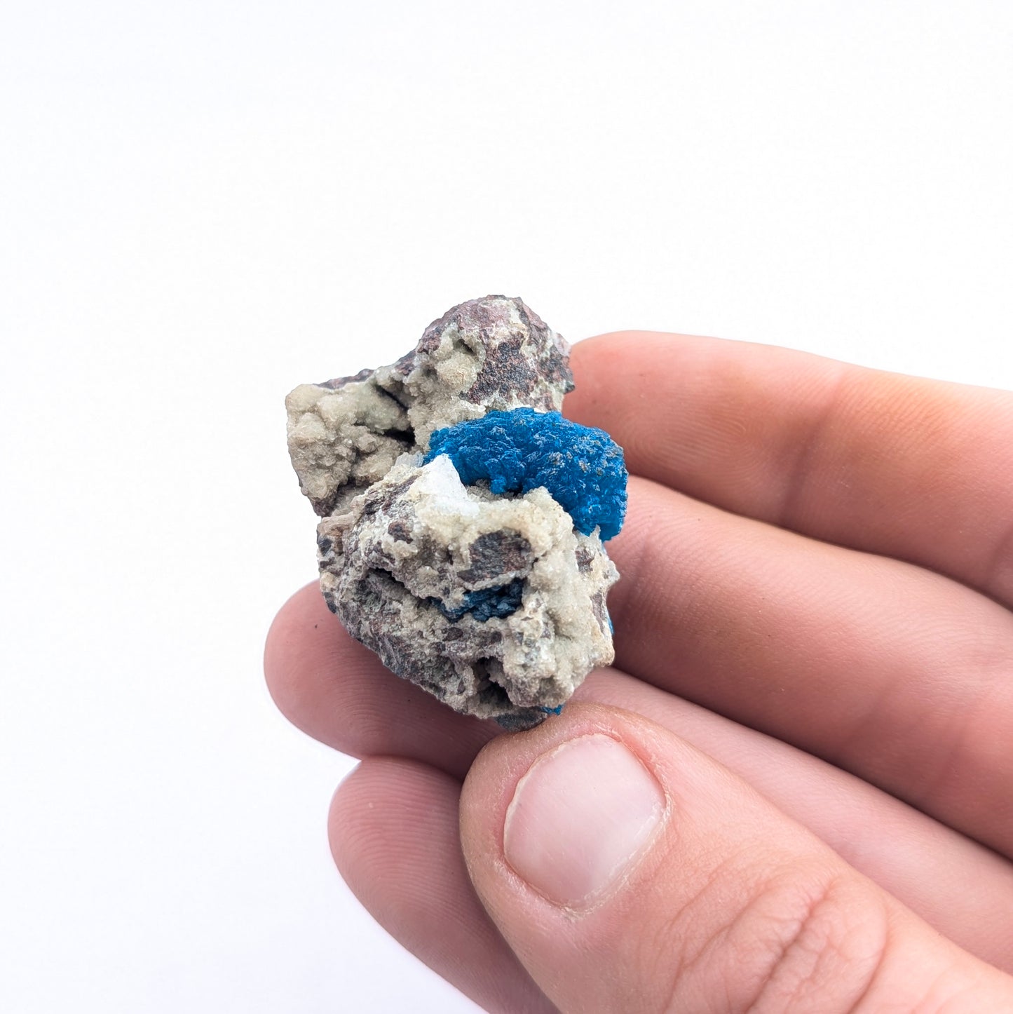 Cavansite On Stilbite