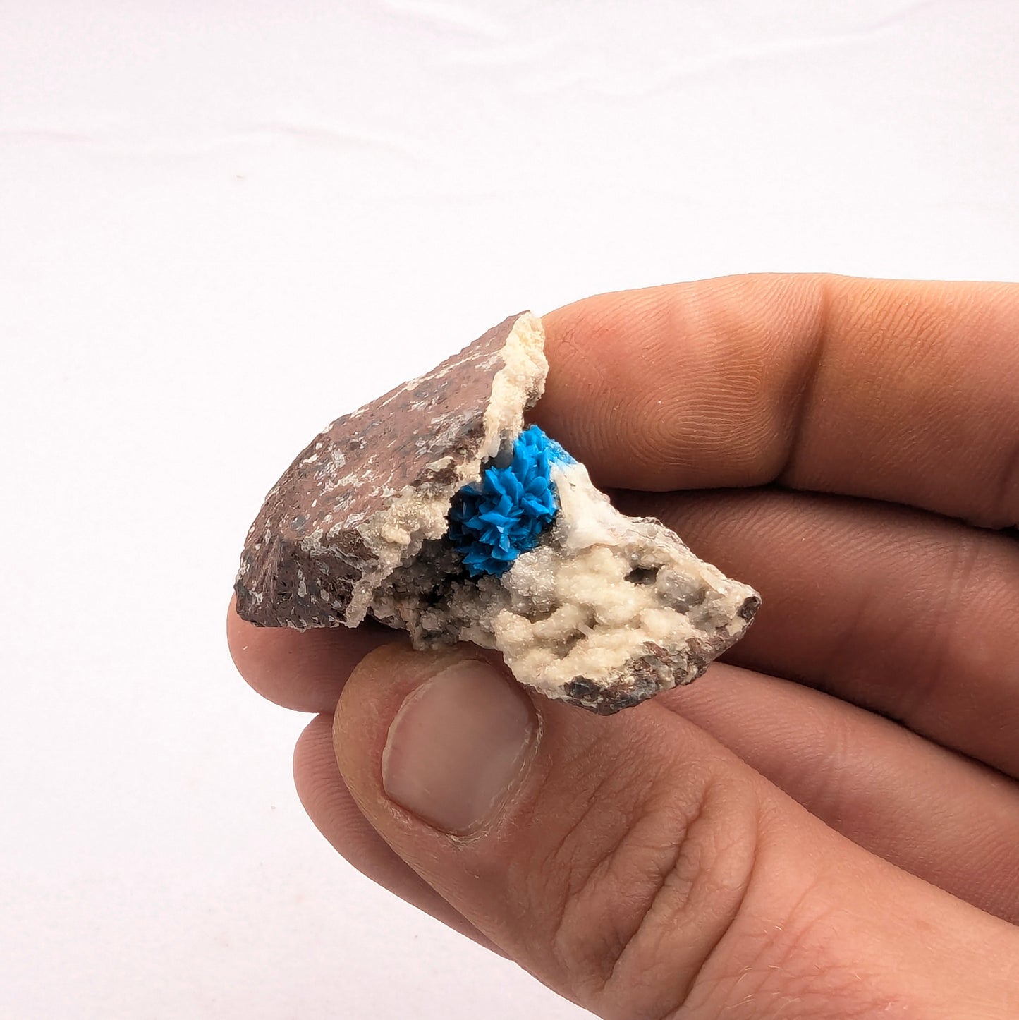 Cavansite On Stilbite