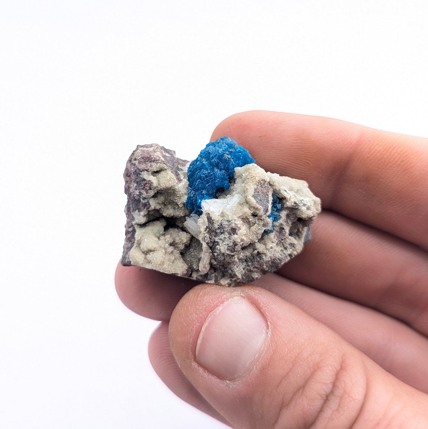 Cavansite On Stilbite