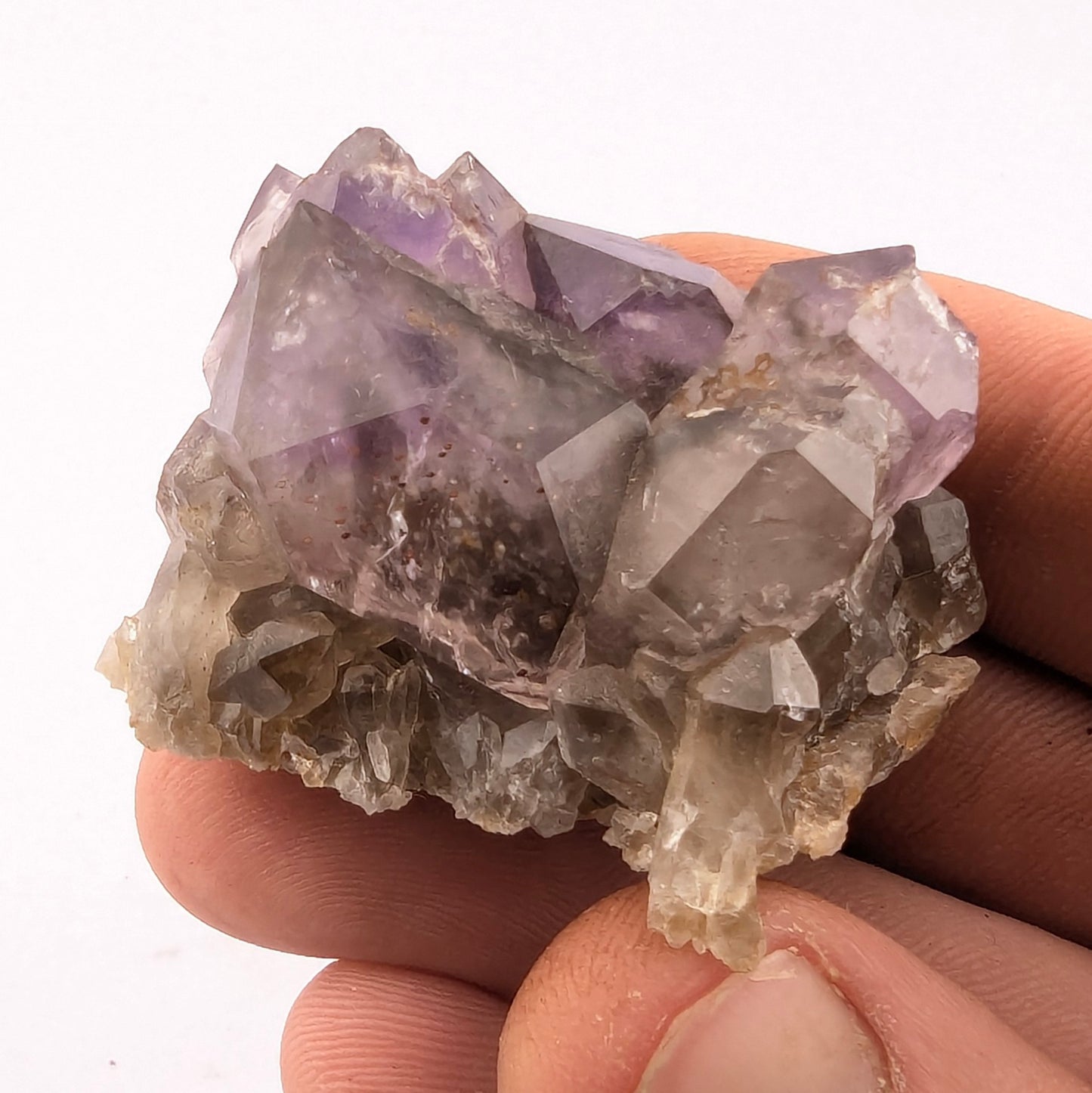 Smoky Amethyst W/Hematite (GDP Mine)