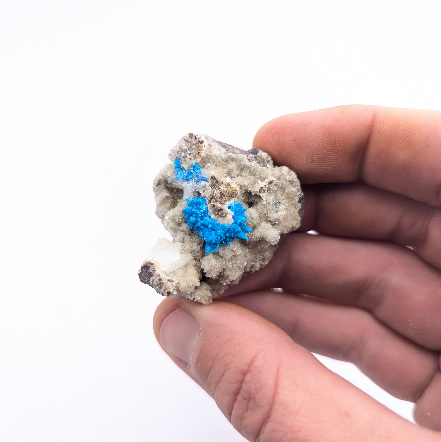 Cavansite On Stilbite