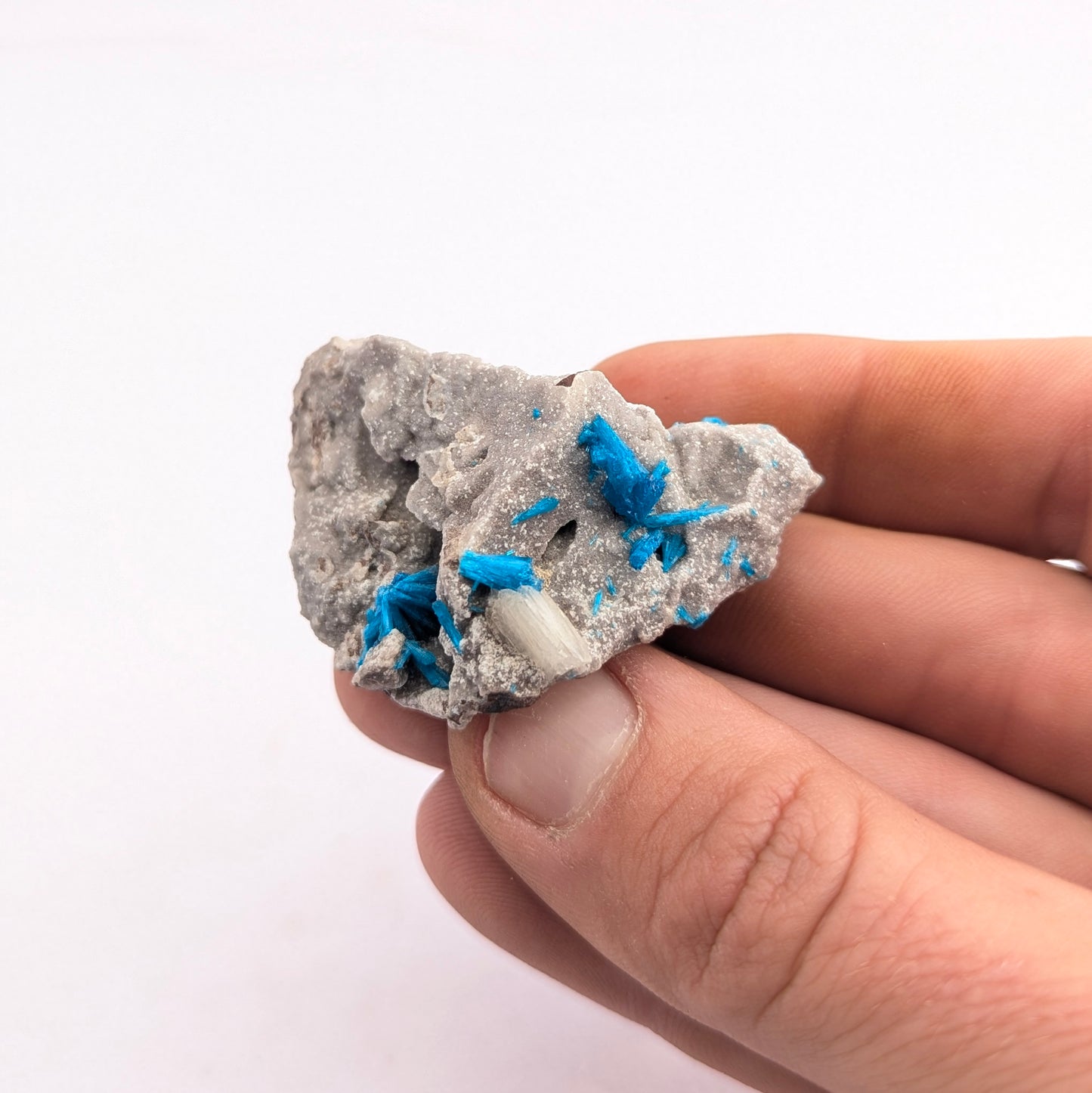 Cavansite On Stilbite