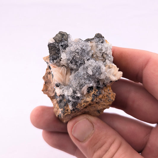 Barite, Cerussite, Galena