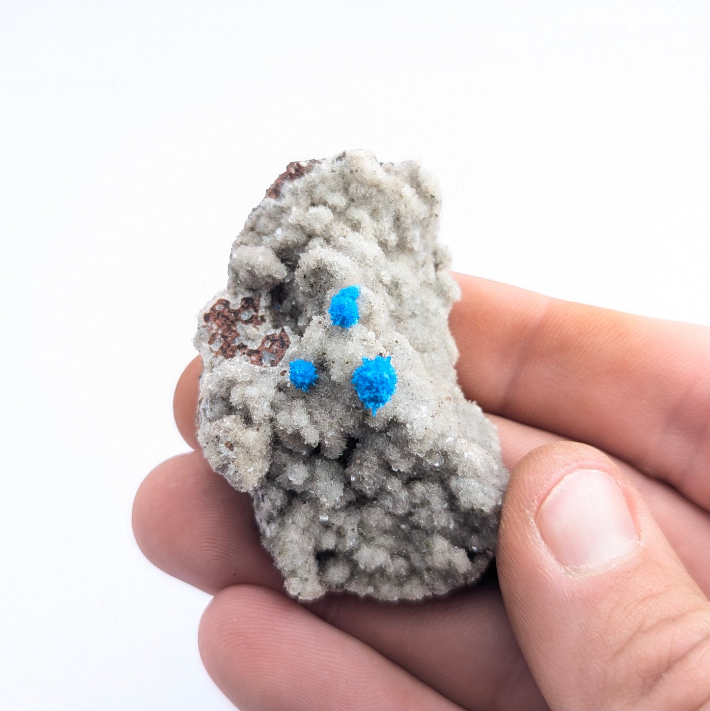 Cavansite On Stilbite