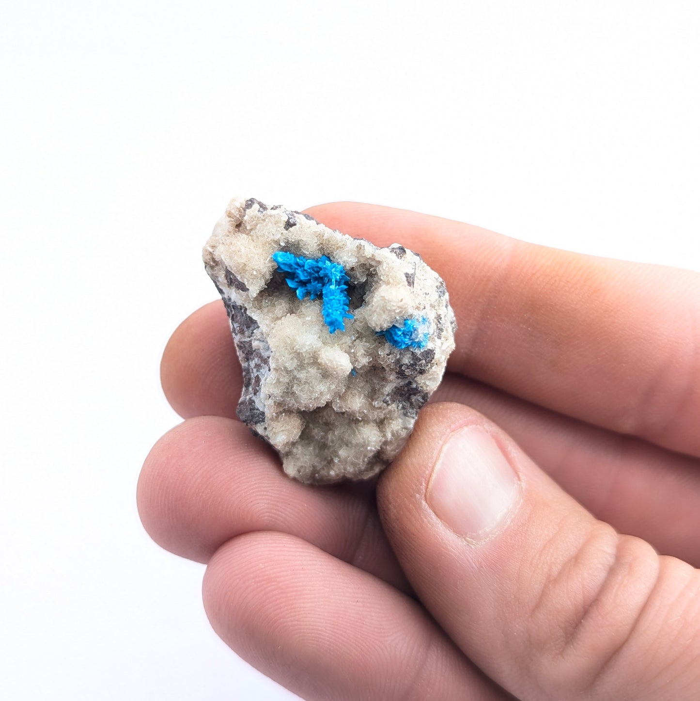 Cavansite On Stilbite