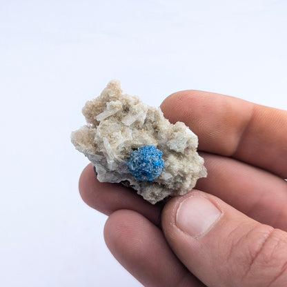 Cavansite On Stilbite